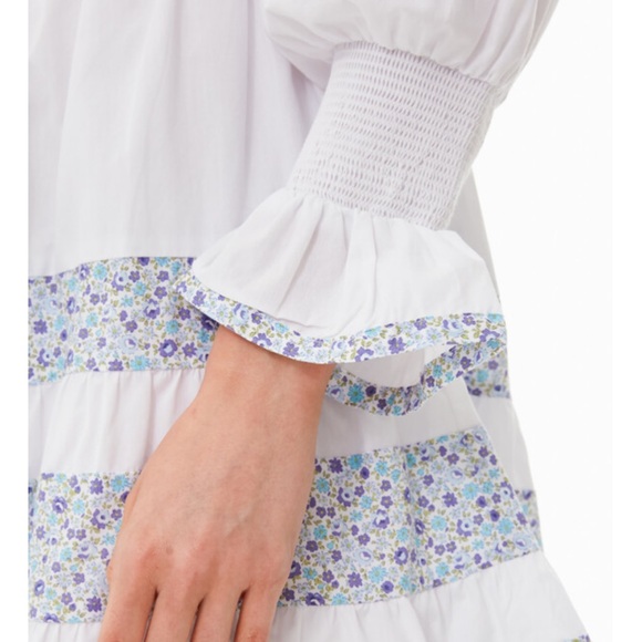 Pomander Place NWOT Tiered Fran Mini Dress Size Small - Picture 2 of 4